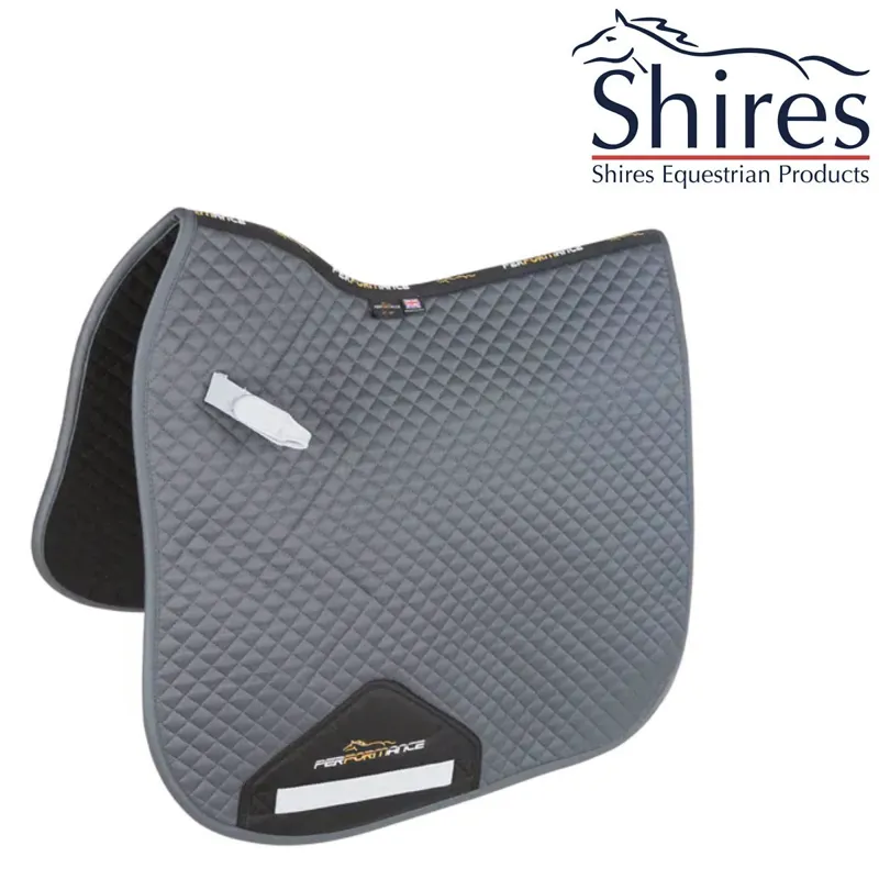 Shires Dressage Saddlecloth - Grey 